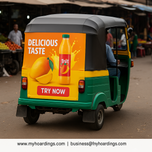 FMCG Advertising, Mobile Media, Brand Awareness, Auto Branding, MyHoardings