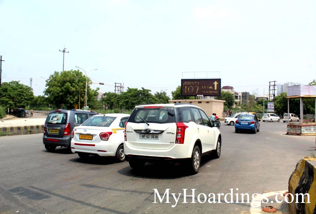 Hoardings Agency Sec-104 Chowk Near Barfi Hotel in Noida, Outdoor Media Agency Noida