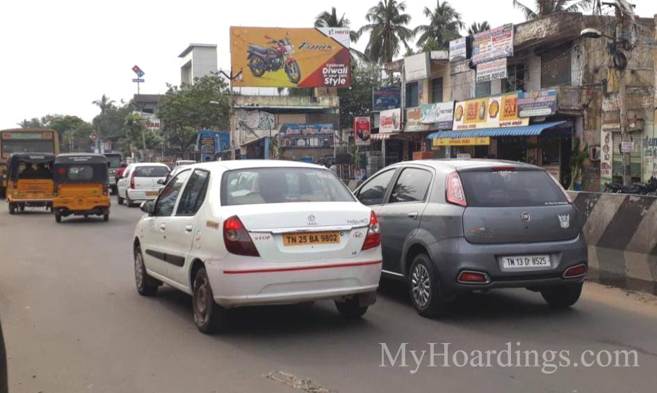 Outdoor Advertising On Avadi Bus Depot Billboard Branding Agency