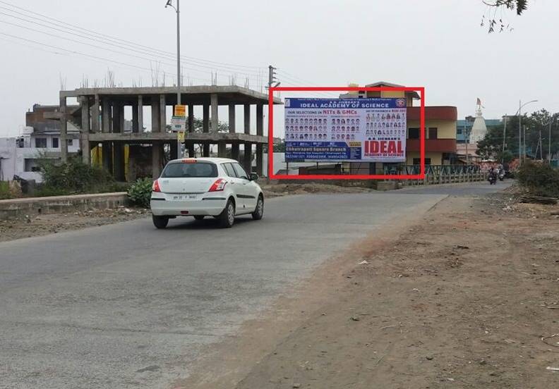 Unipole Agency Beltarodi Road facing Manish Nagar Area in Nagpur, Outdoor Media Agency Nagpur