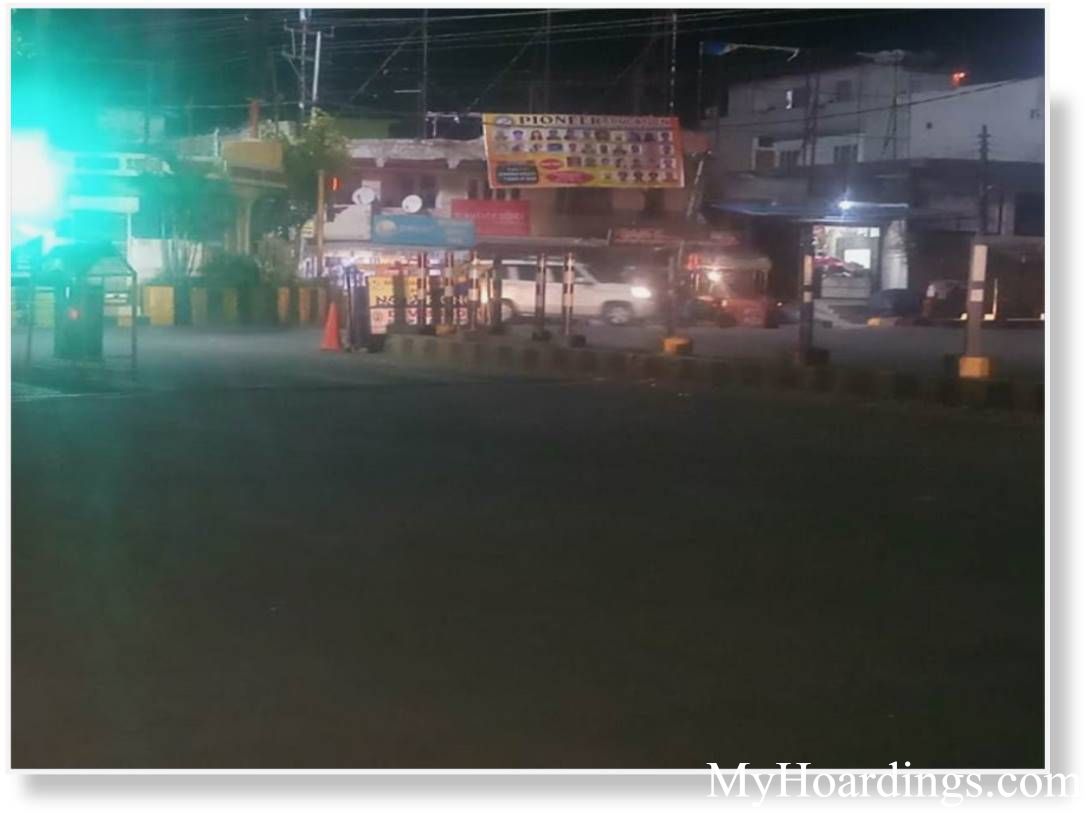 Hoardings at Badripur Chowk  in Paonta Sahib, Best Outdoor Advertising Company Paonta Sahib