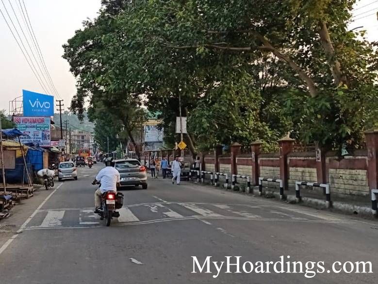 OOH Billboard Agency in India, Hoardings Advertising in Main Market Kangra, Hoarding rates in Himachal Pradesh