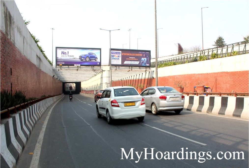 Billboard rates in Near Botanical Garden Sector -37 Noida, Flex Banner UP, Under Pass Hoardings, Under Pass Billboards