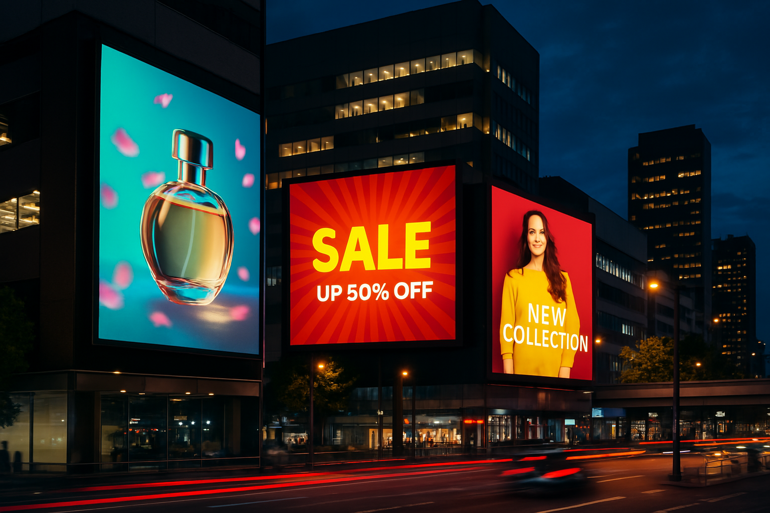 LED screen ads, digital display advertising, how LED ads work, LED advertising technology, what are LED screen ads and how do they work