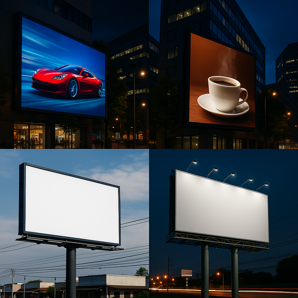 LED advertising
