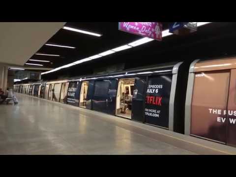 Customized metro branding campaign in India targeting specific train routes, metro stations, and passenger demographics with tailored ads and creatives.