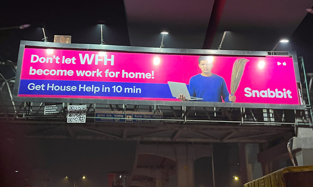Snabbit WFH Burnout Outdoor Campaign Highlights Everyday Struggles of Urban Professionals