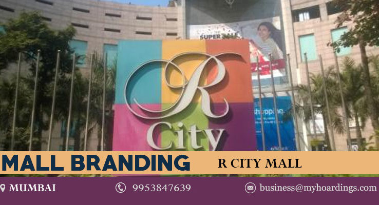 Mall Branding in Mumbai,Branding in R City Mall. How to showcase and promote products in Mumbai shopping malls ? Ads in R city Mall Advertising.