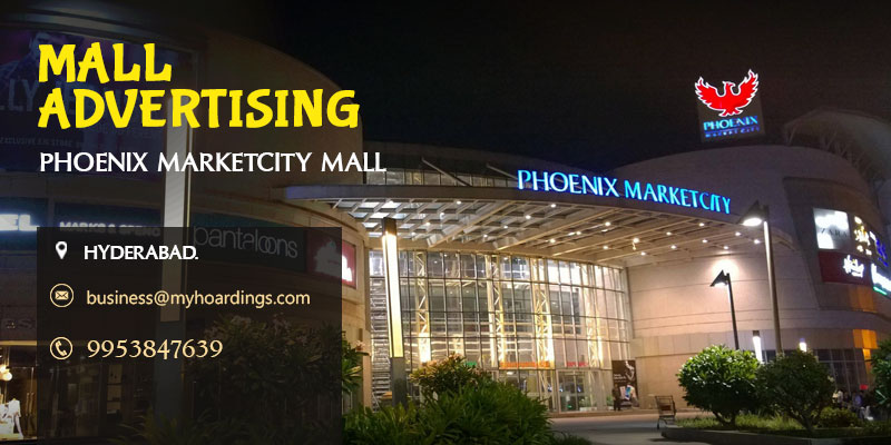 Advertising in Phoenix Marketcity Mall Pune - Shopping mall promotion