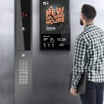 Biscuits / FMCG Brand Ads on Lift Screens in Delhi deliver high-frequency residential DOOH visibility inside apartments.