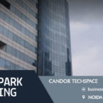 Office space advertising in Candor TechSpace, Sector 135, Noida. Contact MyHoardings for Corporate Office Branding in Noida