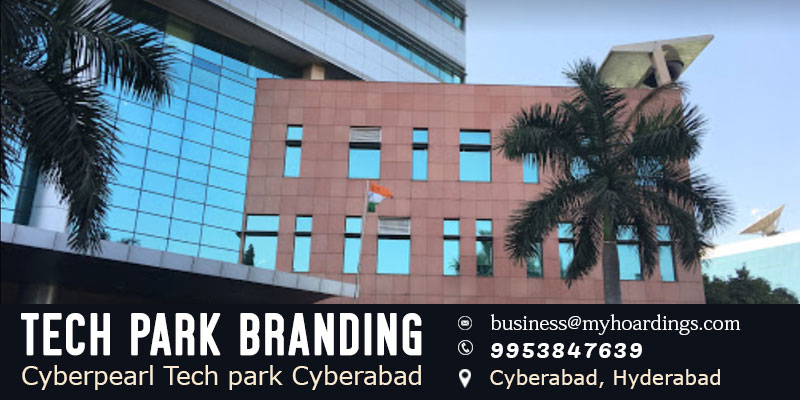 Branding in Cyberpearl Tech park Cyberabad, Hyderabad