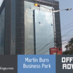 Kiosk advertising in Kolkata company offices in Martin Burn Business Park.Advertisement Activation in Kolkata Tech Parks.