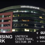 Advertising in Unitech Cyber Park. Gurugram.Branding in Gurugram Corporate parks.Kiosk advertising in company offices Gurgaon.