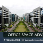 Branding in Mindspace Commerzone Yerwada,Advertisement Activation in Pune Tech Parks.Call MyHoardings for Kiosk advertising in company offices in Pune.