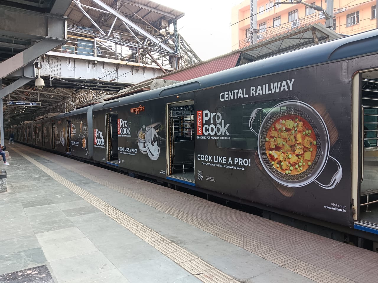 Mumbai — Mumbai Local Train Exterior Wraps on WR/CR: reach, frequency ...