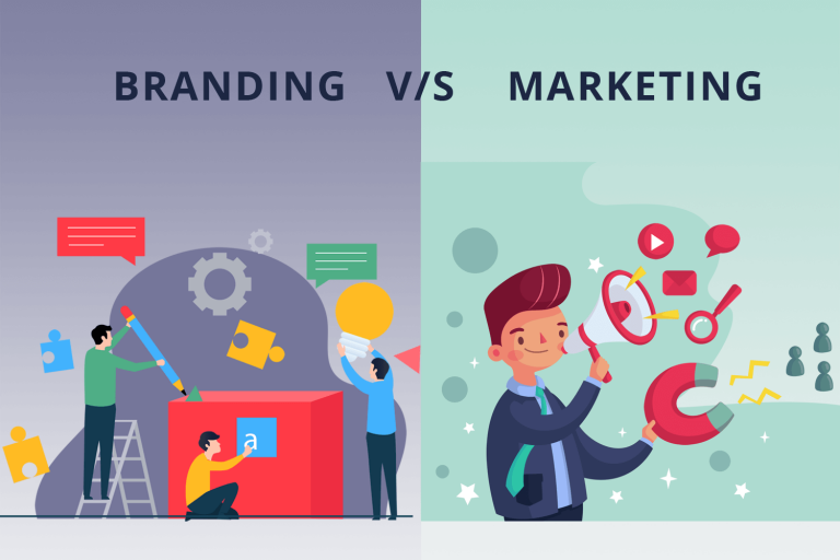 Branding vs Marketing, Brand Identity vs Promotion, Marketing Strategy Concepts, Branding Fundamentals, Difference in Branding