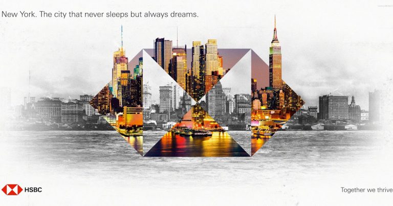 HSBC airport branding, airport ad campaign, HSBC local outreach, terminal advertising India, airline passenger marketing