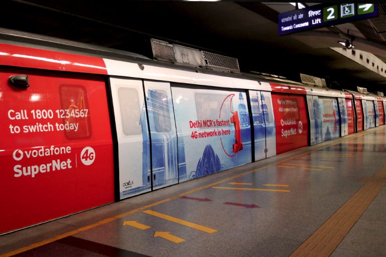 Delhi Metro Advertising, Metro Train Branding, Station Ad Rates Delhi, Transit Media India, DMRC Ad Options