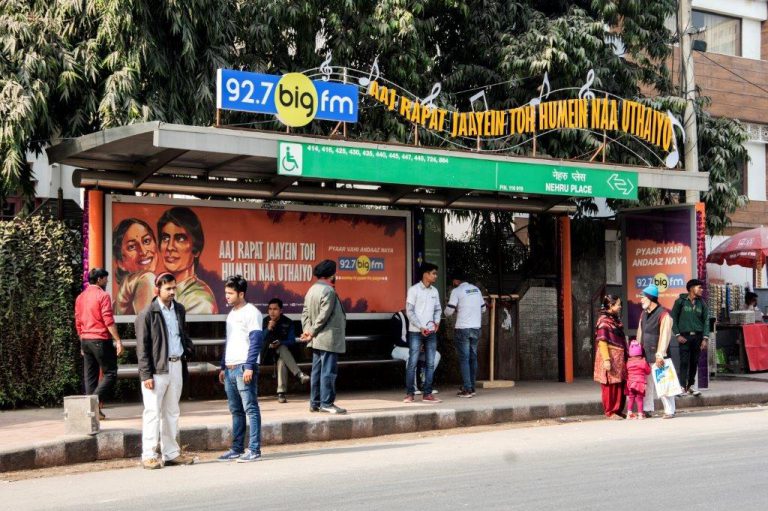 bus shelter ads, transit media, bus stop advertising, outdoor branding, street-level ads