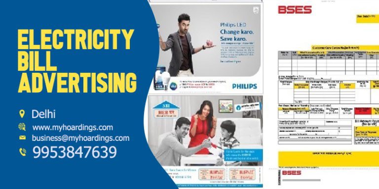 electricity bill advertising, utility bill branding, household reach marketing, low-cost mass advertising, targeted bill inserts
