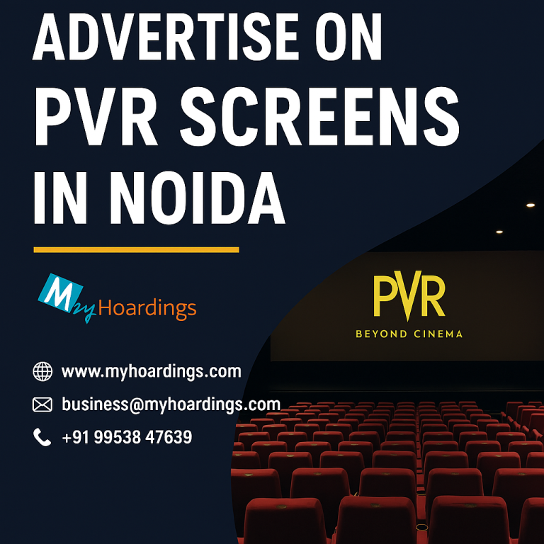 PVR screen advertising, Noida cinema ads, multiplex branding Noida, in-theatre promotions, targeted audience engagement