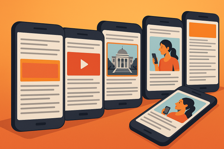 Way2News ads, Vernacular news app, Hyperlocal audience reach, Regional app branding, Tier 2–3 user targeting