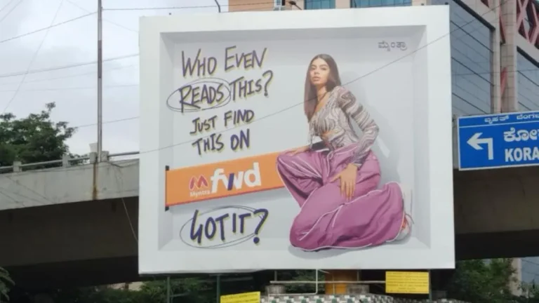 Fashion Ads, Outdoor Branding, Mall Advertising, MyHoardings, Fashion Marketing