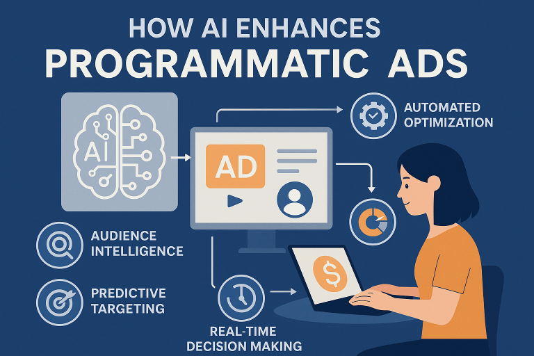 programmatic ads, AI advertising, predictive targeting, ad optimization, machine learning in marketing