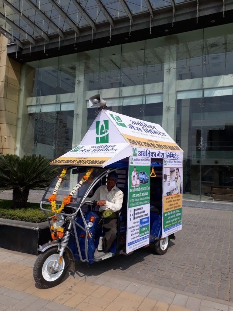 Auto Rickshaw Branding in Lucknow for Citywide Advertising
