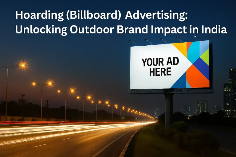 Outdoor advertising for brand trust India
