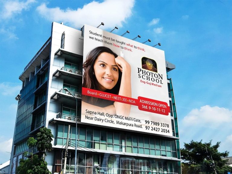Hyperlocal outdoor advertising