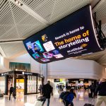 key advantages of advertising at domestic airports versus international airports