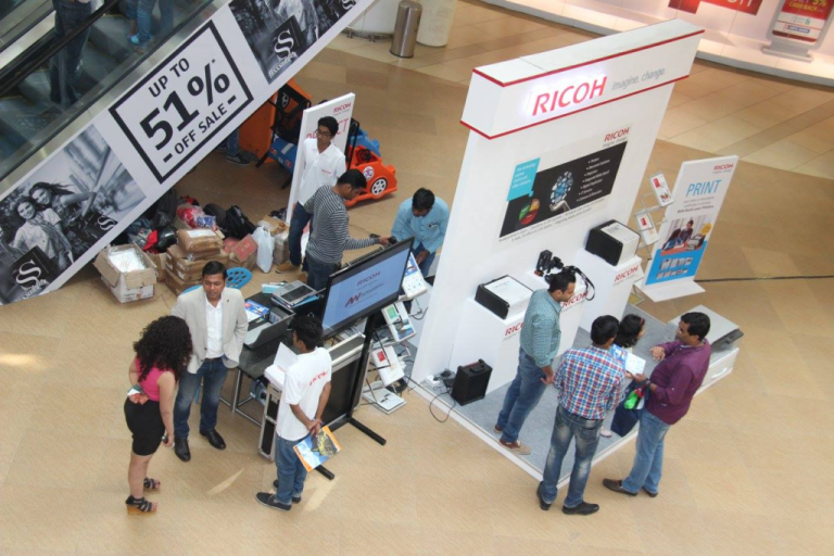 What permissions and approvals are required to run advertisements inside an airport terminal while ensuring security and compliance.