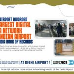 Tim Delhi Airport Advertising Launches India’s Largest Digital Media Network at Delhi Airport
