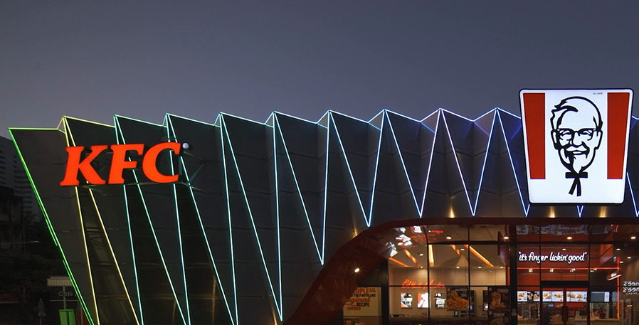 KFC “Great Feastival” Field Branding Near Bengaluru Airport