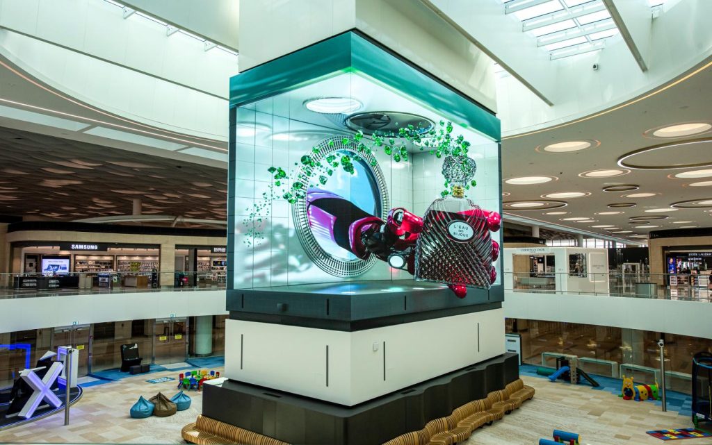 Major Airports Are Ideal for Anamorphic & Immersive DOOH