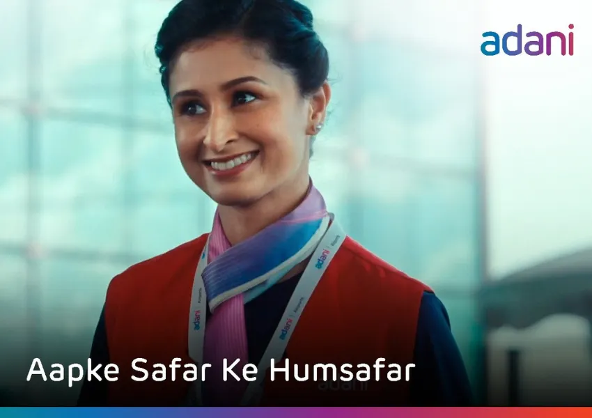 Adani Airports “Aapke Safar Ke Humsafar” In-Terminal Narrative Branding