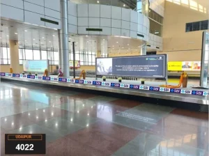 Pan-India Airport Baggage Belt Creative Installations by Multiple Brands
