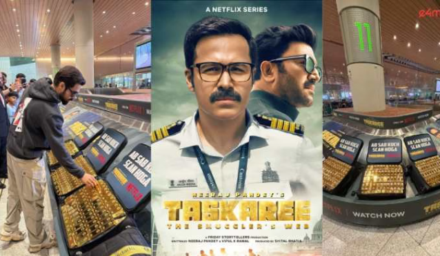 Netflix Taskaree The Smuggler’s Web Airport Activations