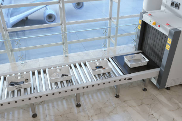 Integrating conveyor belt & security tray ads helps brands maximise airport security zone engagement and boost recall.