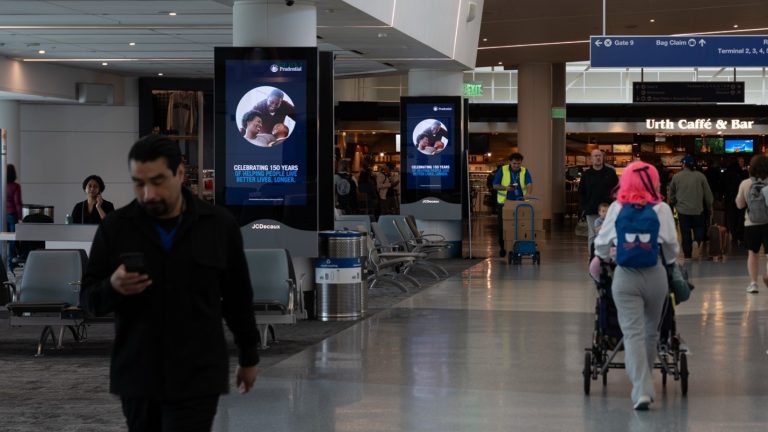 Travel Insurance & Financial Services Campaigns Across Airport Media Assets