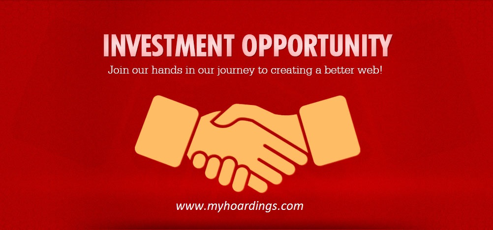 investment with myhoardings, start ups, investment,