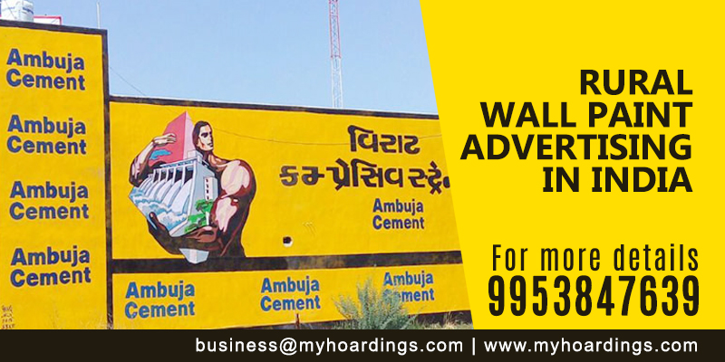 Rural advertising is a type of advertising that is right place for outdoor Advertising,Village advertising services company Rajasthan,West bengal,MP and UP