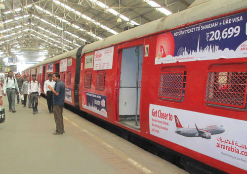 Train Branding Services in Maharashtra. Contact MyHoardings for Train advertising in Mumbai and rest of Maharashtra.How to advertise with Indian Railway?