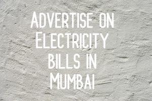 Electricity Bill Advertising,Mumbai Bill Advertising,Advertise on Electricity bills