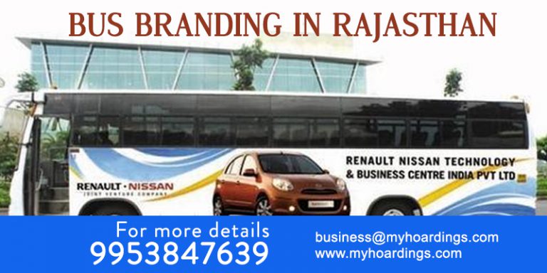 bus advertising Rajasthan, RSRTC bus branding, transit media Rajasthan, bus advertising cost, MyHoardings
