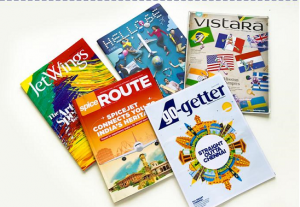 Inflight magazine advertising, Airline Advertising, Magazine ads in Airlines
