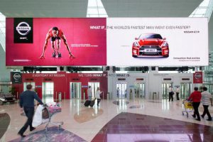 MyHoardings provide Airport Advertising services on Hyderabad Airport at best rates. Various Airport ad options like DOOH, Trolley Ads, Airport Hoardings.