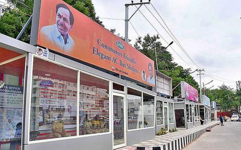 bus stop shelter ads Hyderabad, outdoor advertising Hyderabad, transit media Hyderabad, Hyderabad bus shelter branding, best ad agency Hyderabad